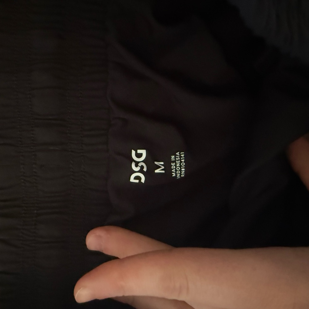 DSG Midnight Black Performance Shorts